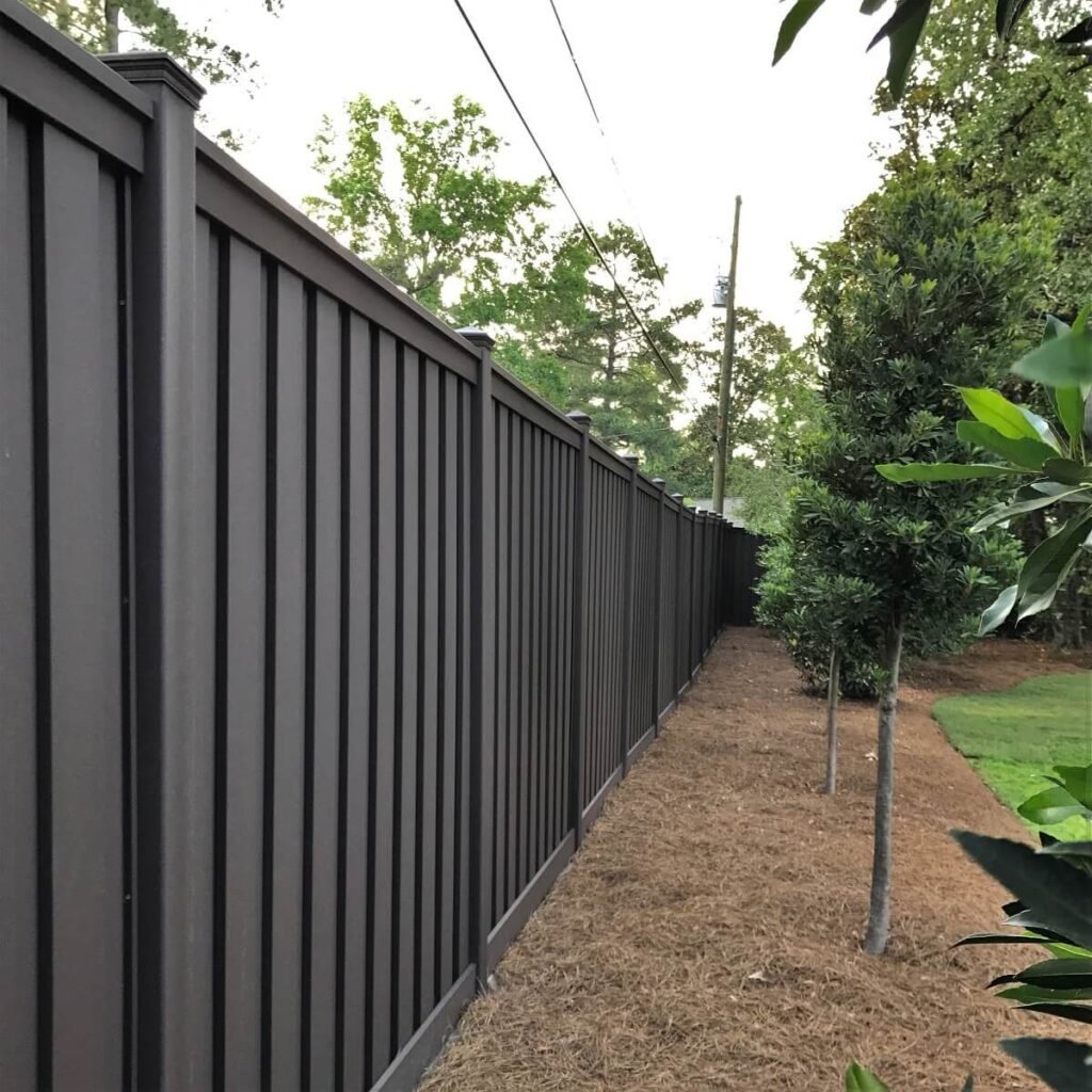 Composite Fence Composite Fence Black