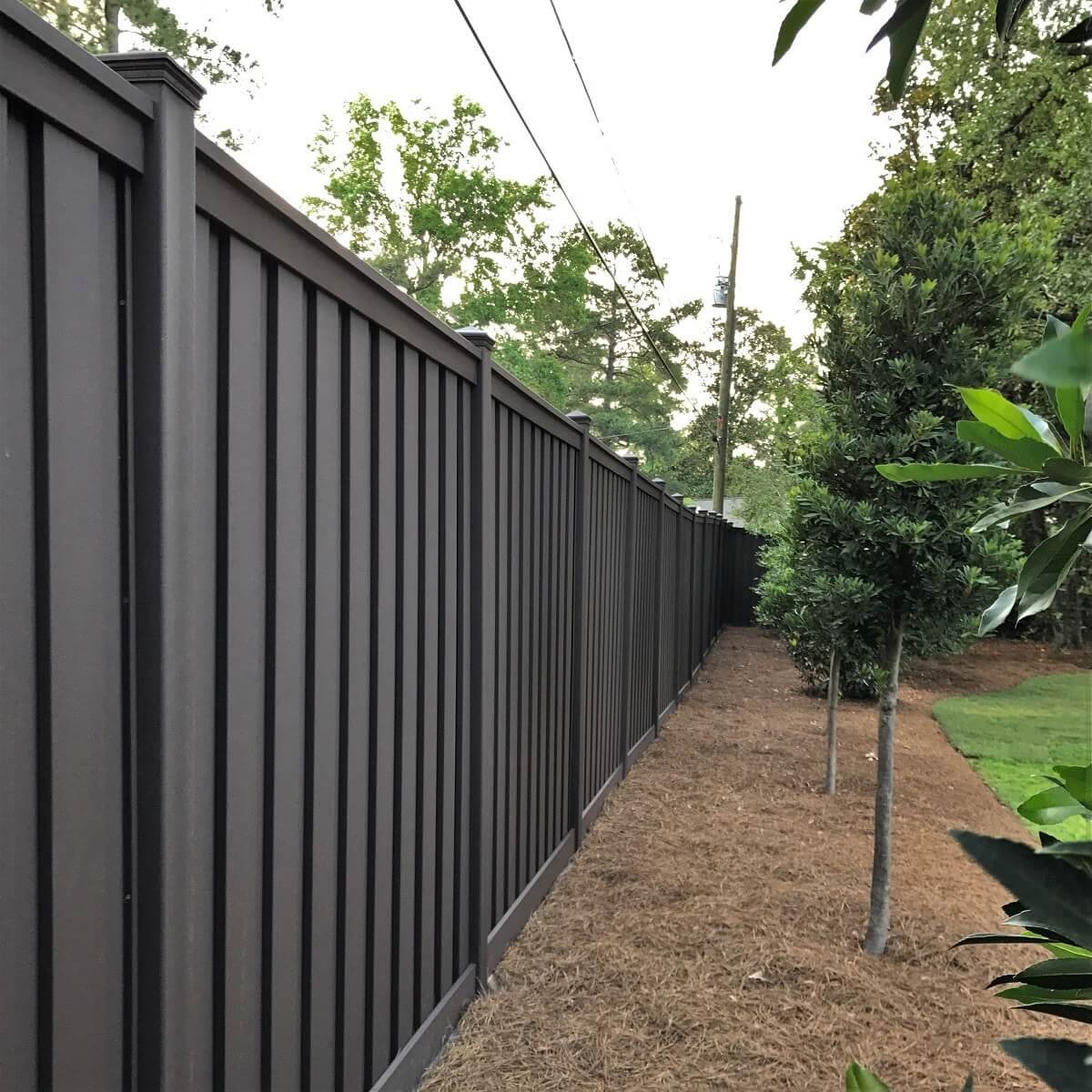 Composite Fence Black